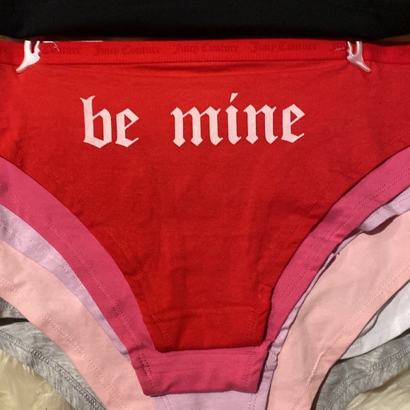 Juicy Couture Set of 7 pairs of Bikini Panties Underwear Size Large NWT - Picture 4 of 8